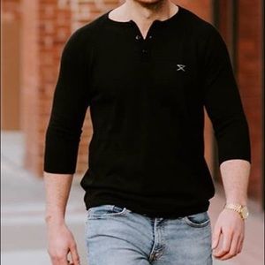 Rebel Snow Dusky Black Henley